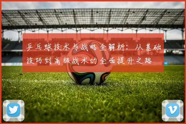 乒乓球技术与战略全解析：从基础技巧到高级战术的全面提升之路